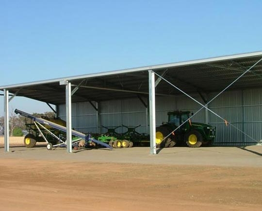 Agricultural equipment repository