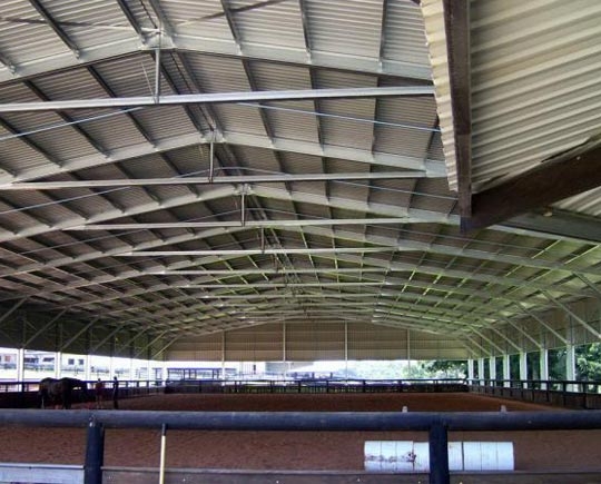 Outlook Stable steel floor