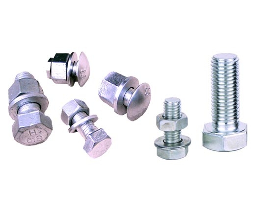 Galvanized bolts