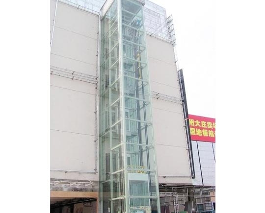 Prefabricated steel elevator shaft
